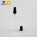 empty colorful glass tube 10ml spray bottle